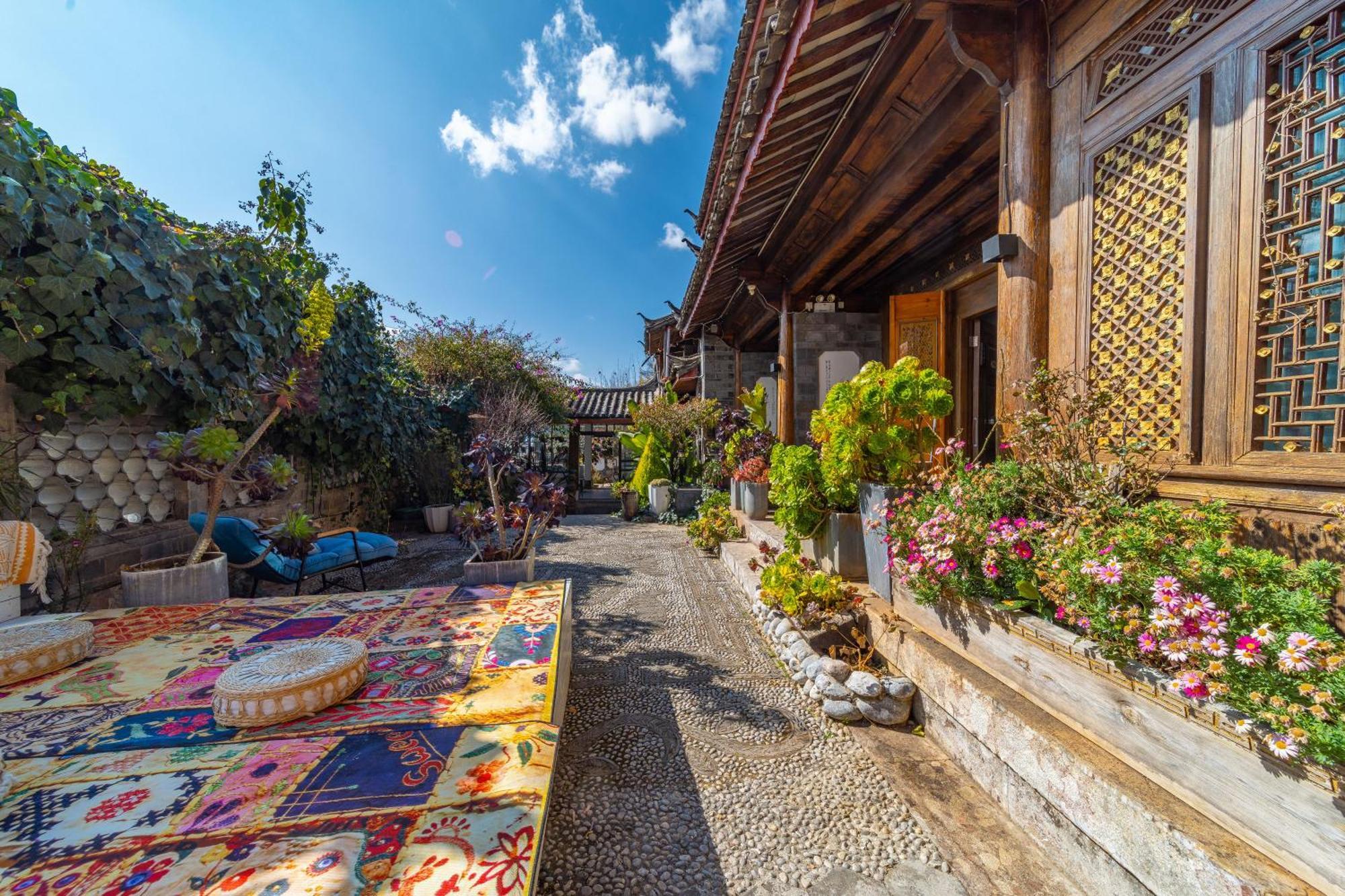 Lijiang Mountain View Boutique Inn Exterior foto