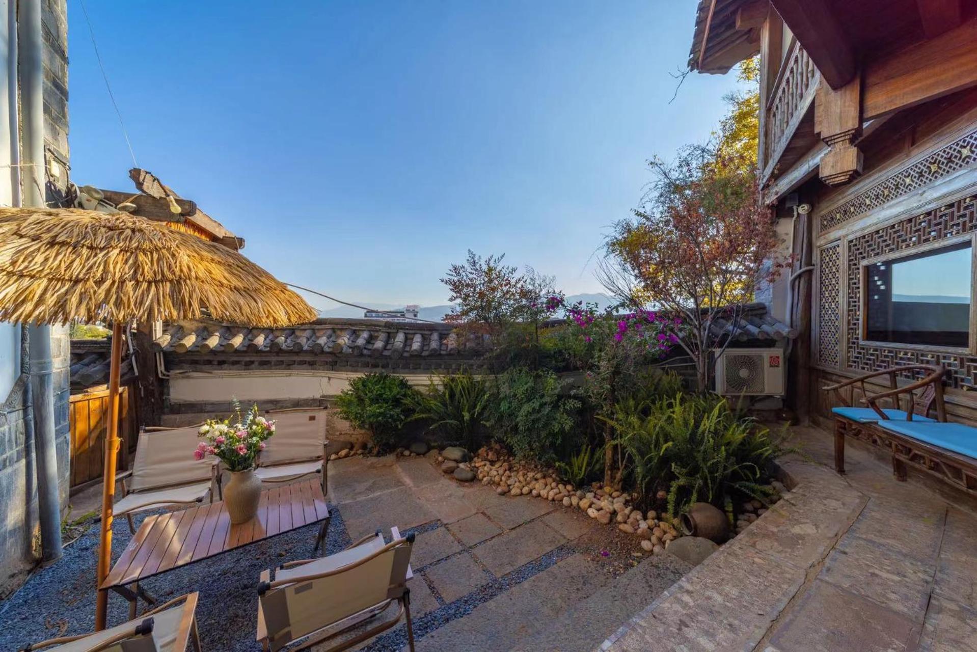 Lijiang Mountain View Boutique Inn Exterior foto