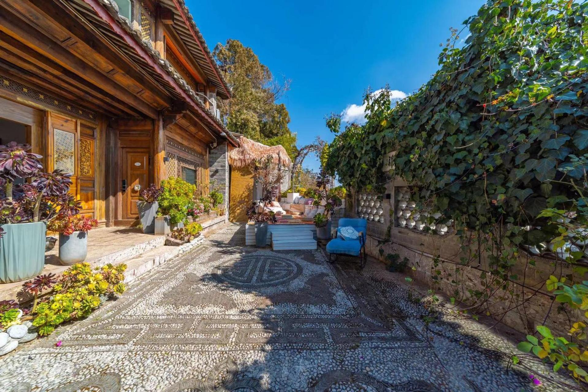 Lijiang Mountain View Boutique Inn Exterior foto