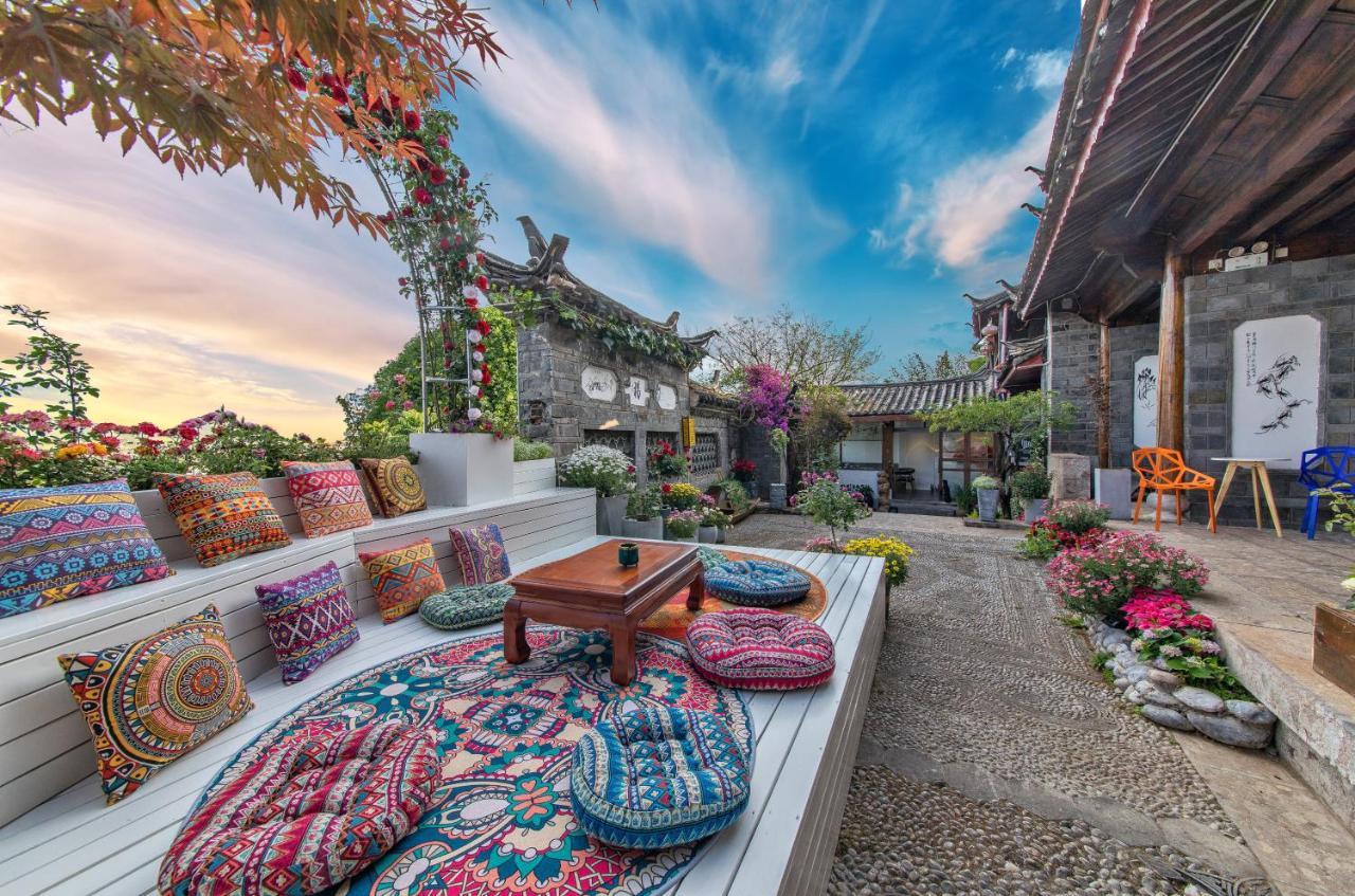 Lijiang Mountain View Boutique Inn Exterior foto