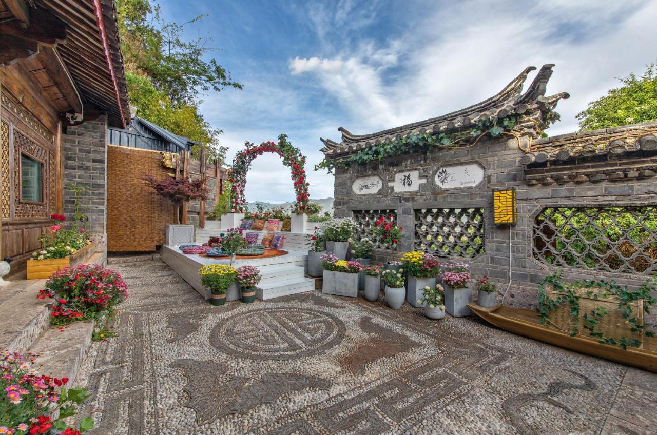 Lijiang Mountain View Boutique Inn Exterior foto